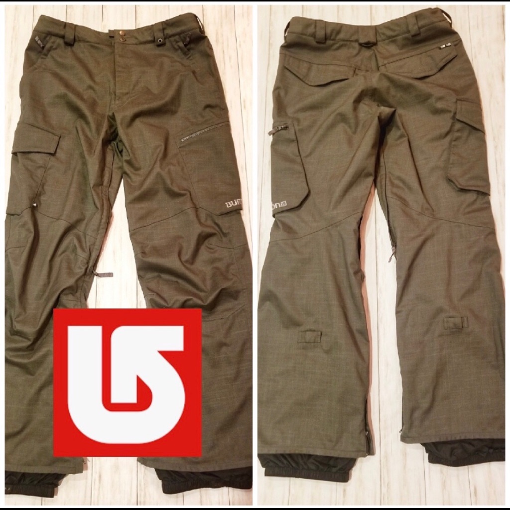 Burton Men's Cargo Pants - Olive Green
